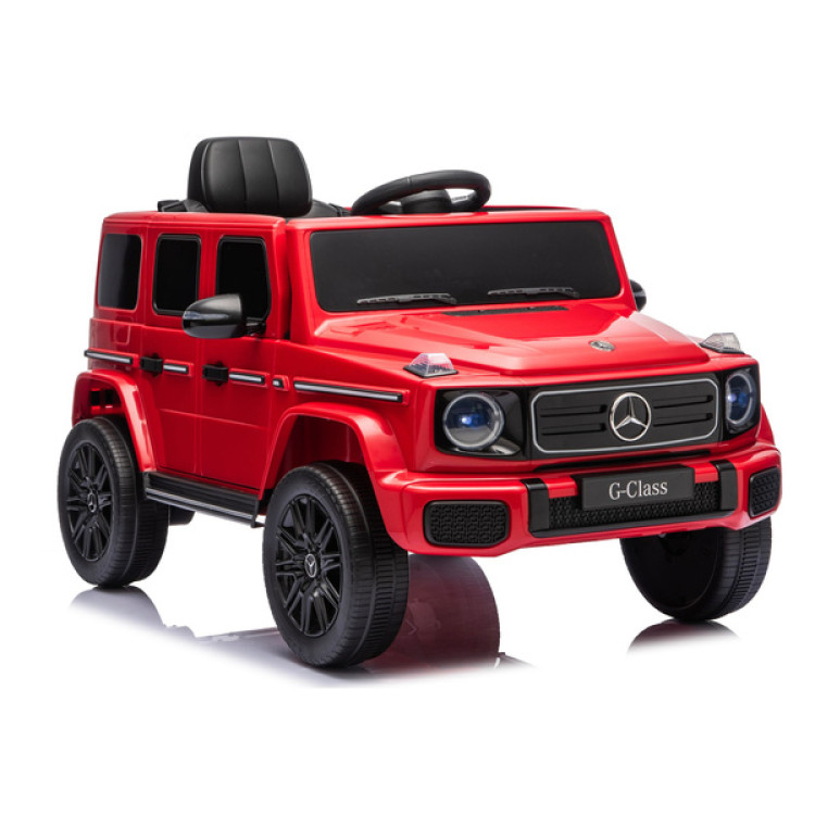 Elektrické autíčko Mercedes G 4x4, 24V - červené Elektrické autíčko Mercedes G 4x4, 24V - červené